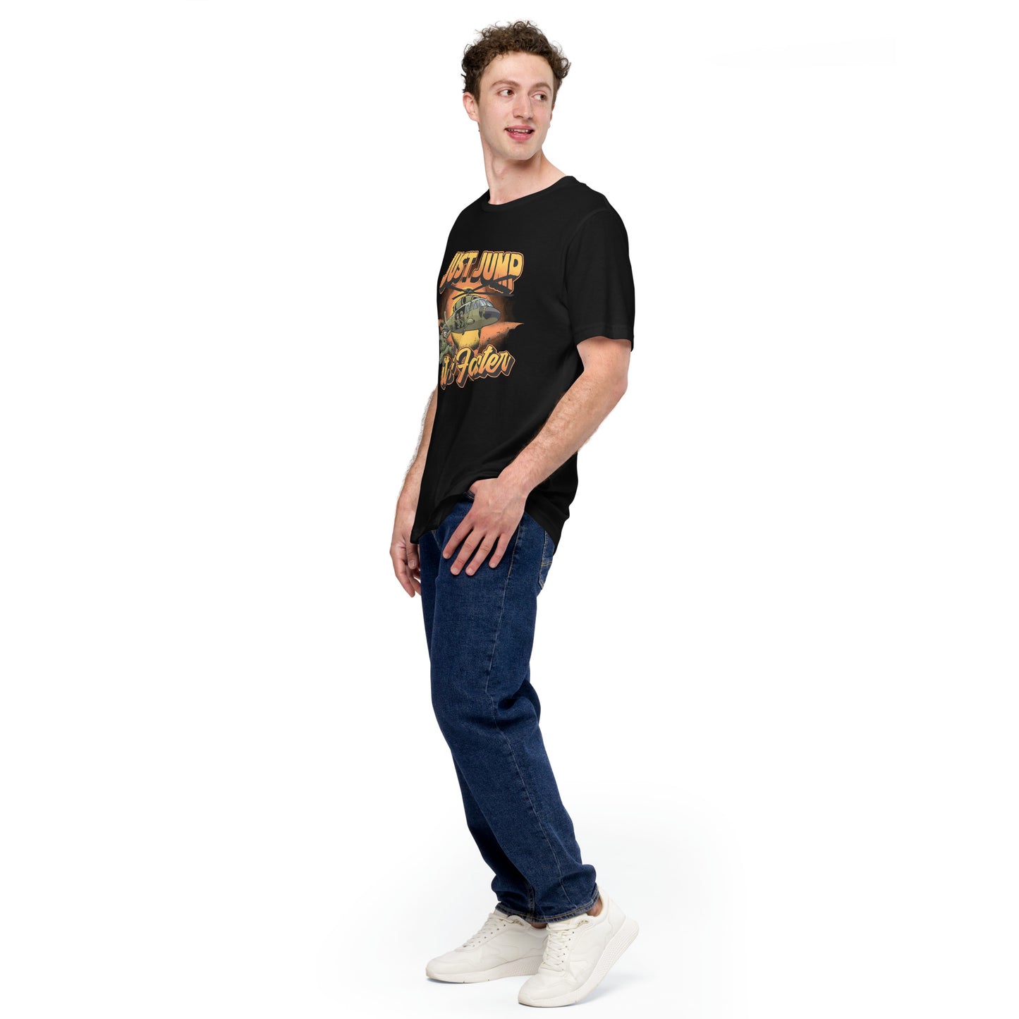 Just Jump It Is Faster Unisex t-shirt