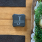 Personalized Monogram Slate Coaster Set