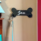 Personalized Dog Leash Holder | Mudroom Hook | Dog Hanging Sign