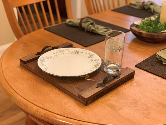 Personalized Engraved Serving Tray w/ Handles